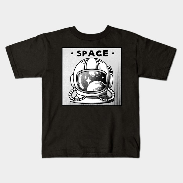 I Need Space Kids T-Shirt by timegraf